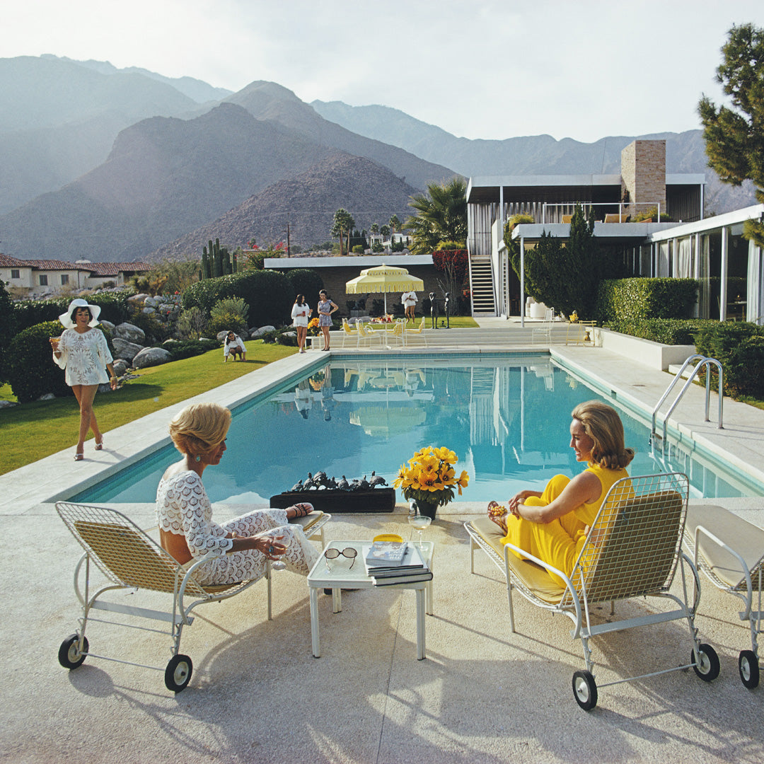 Poolside Gossip Photographic Print by Slim Aarons