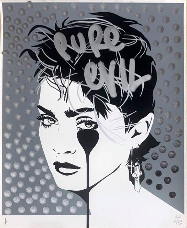 Madonna Lucky Star - Meteorite Silver by Pure Evil