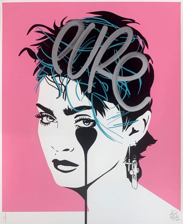 Madonna Lucky Star - Pure Throwie by Pure Evil