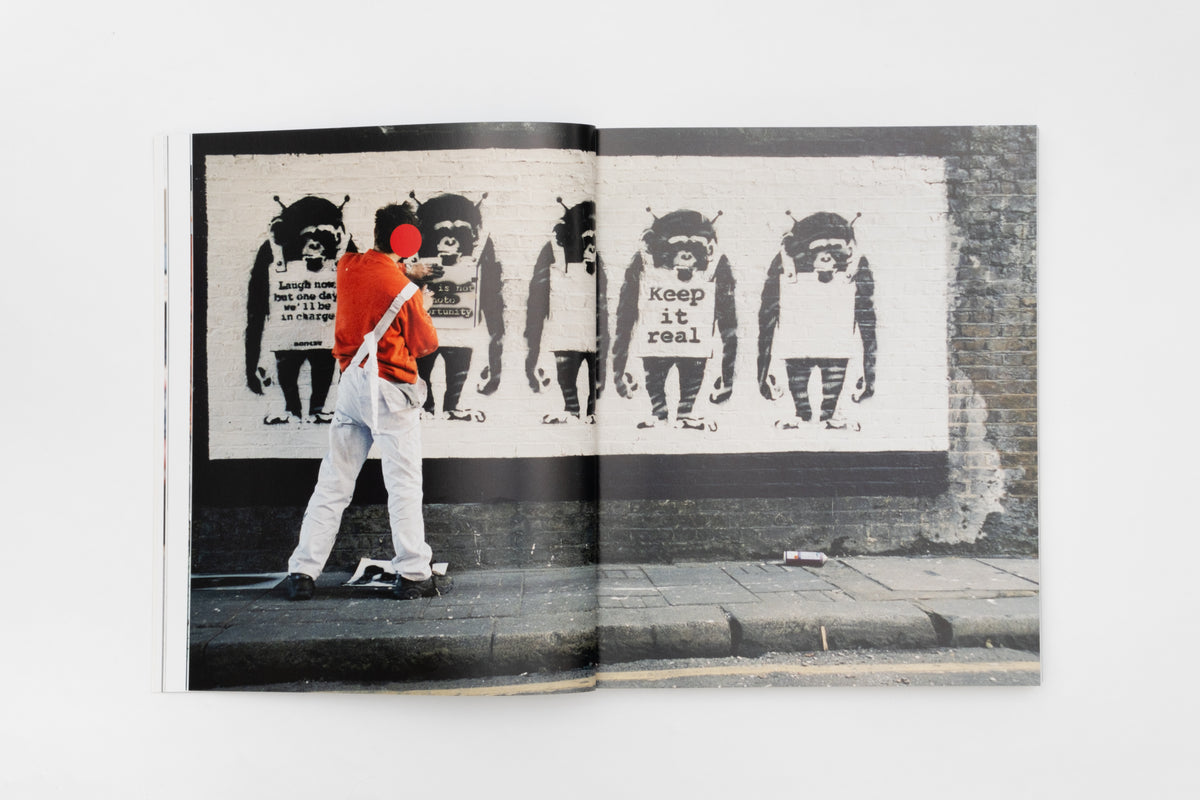 banksy-captured-by-steve-lazarides-vol-1-paperback-Banksy-Art Book-2738x1825