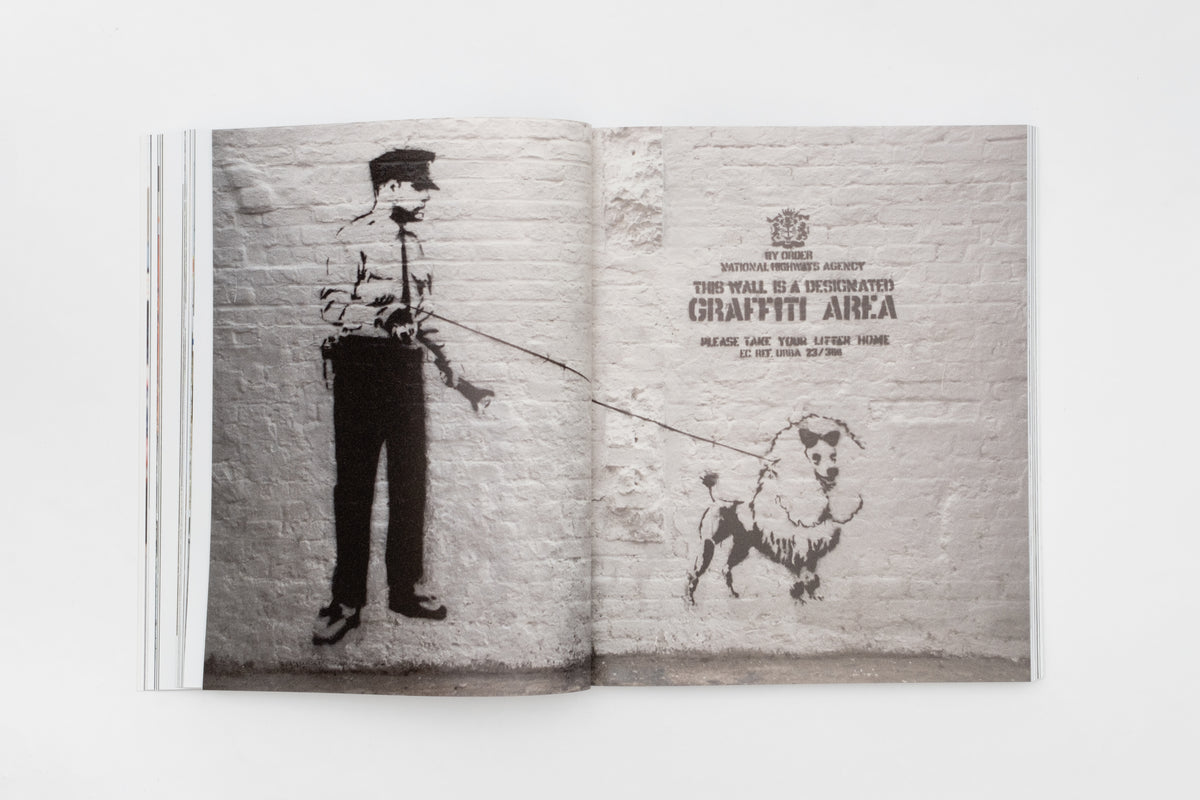 banksy-captured-by-steve-lazarides-vol-1-paperback-Banksy-Art Book-2738x1825