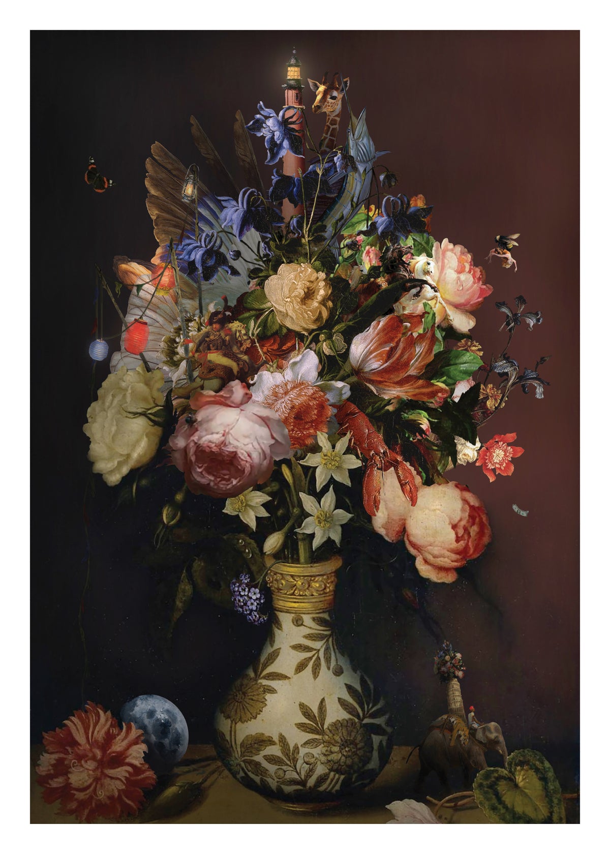 A Bright Light That Never Burns by Rosco Brittin, a open edition giclée print on hahnemühle 308gsm rag paper from 2025