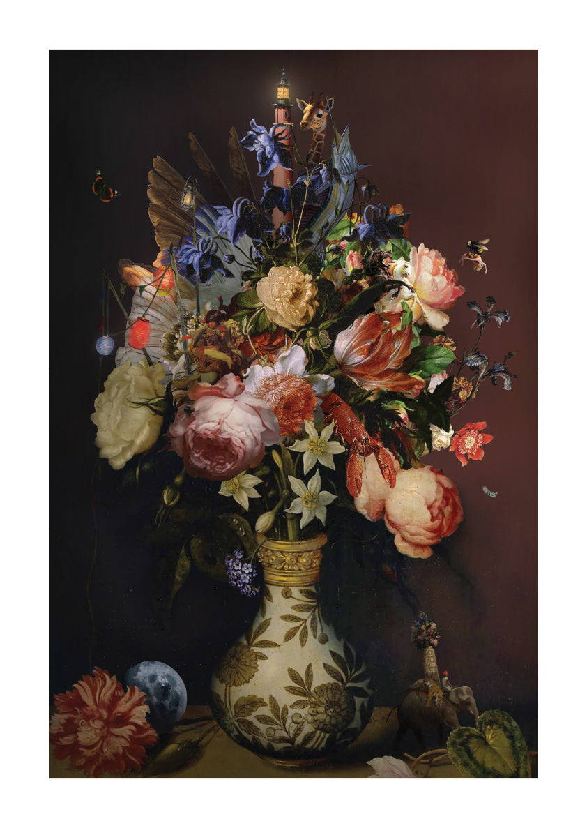 A Bright Light That Never Burns by Rosco Brittin, a open edition giclée print on hahnemühle 308gsm rag paper from 2025