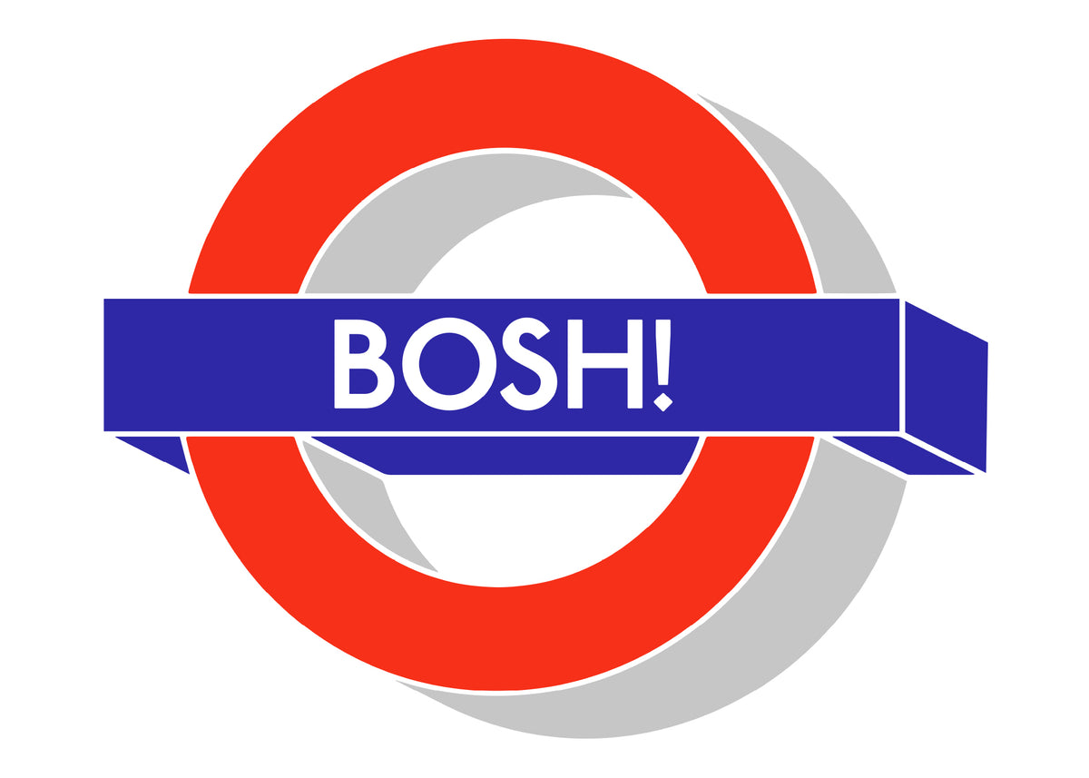 Bosh! by Rob Timm, a open edition giclée print on hahnemühle 308gsm rag paper from 2025