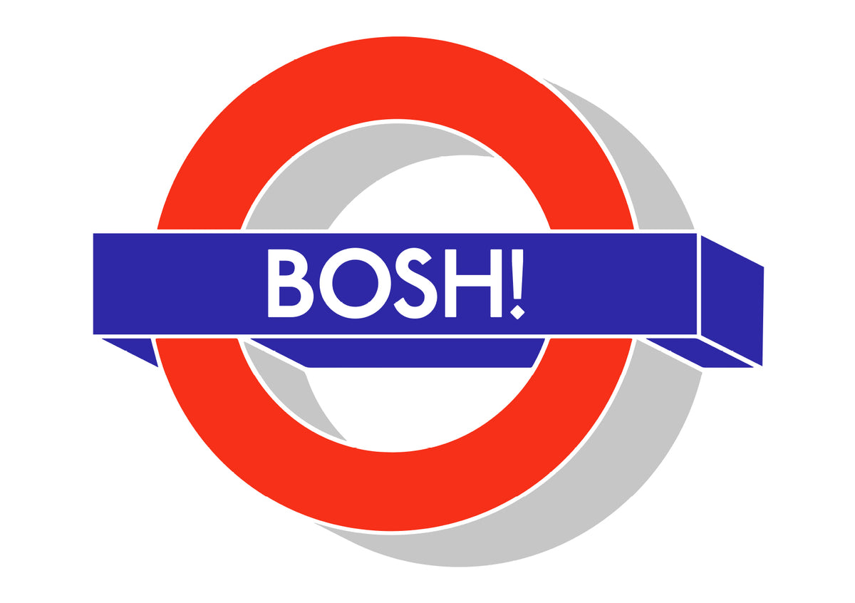 Bosh! by Rob Timm, a open edition giclée print on hahnemühle 308gsm rag paper from 2025