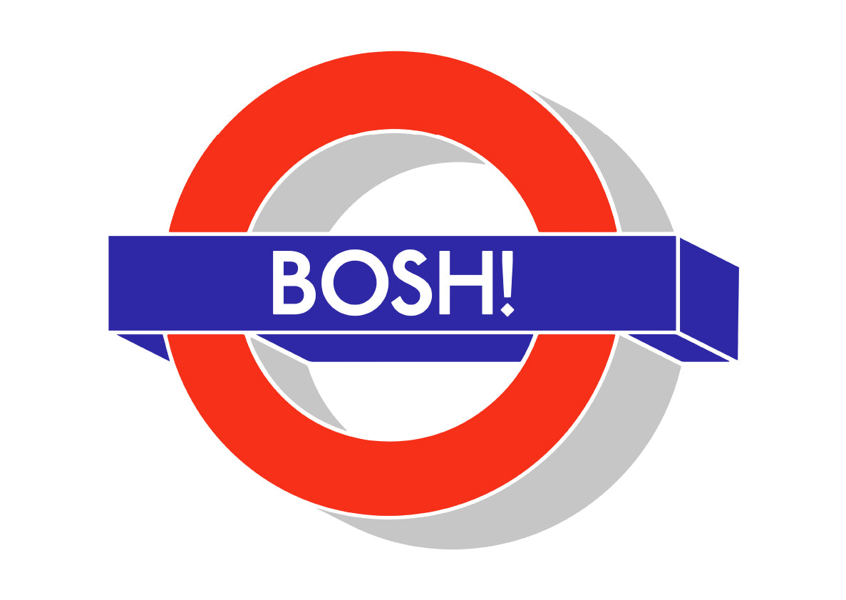 Bosh! by Rob Timm, a open edition giclée print on hahnemühle 308gsm rag paper from 2025
