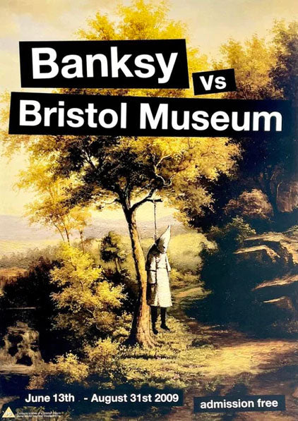 Banksy v Bristol Poster - Klansman