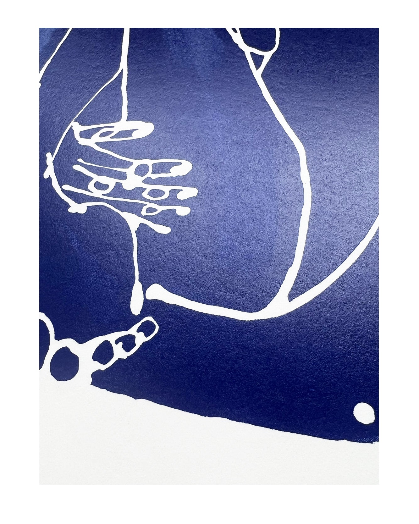 Summer Blues – Side View by Caroline Tomlinson