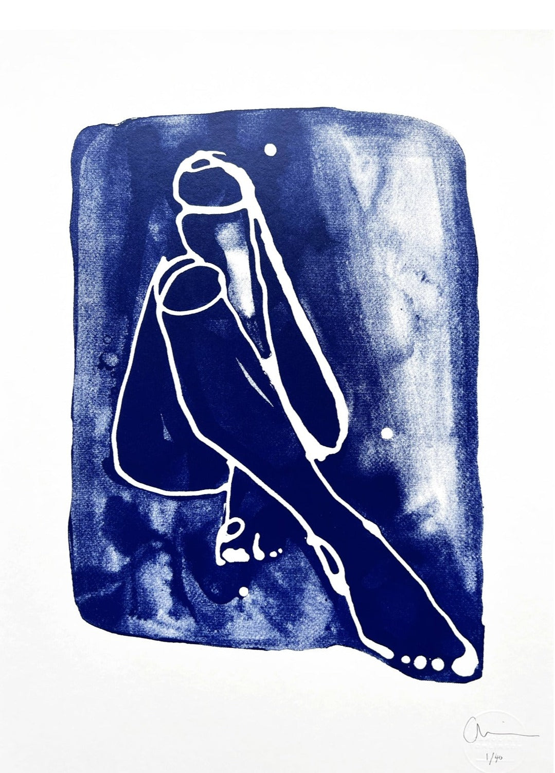 Summer Blues – Toes by Caroline Tomlinson