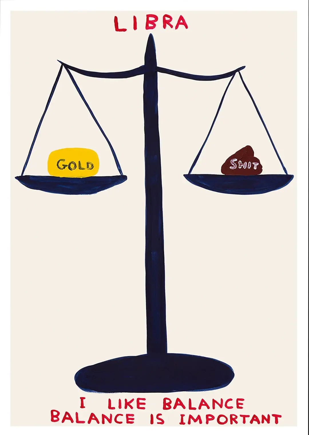 signs-of-the-zodiac-libra-David Shrigley-Open Edition Art Print-1080x1520