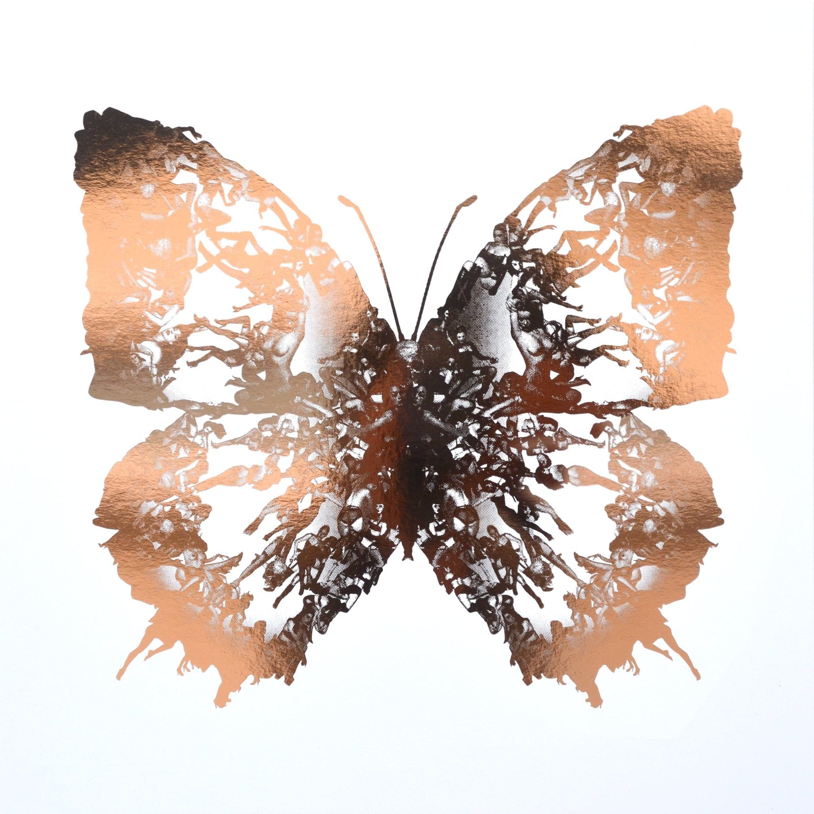 Deliverance (Mini Blanc Rose Gold Foil Edition) by Cassandra Yap