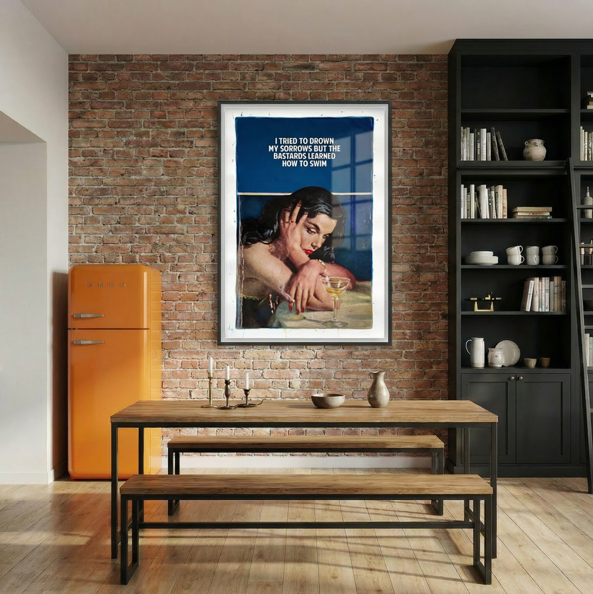 I Tried To Drown My Sorrows - Blue