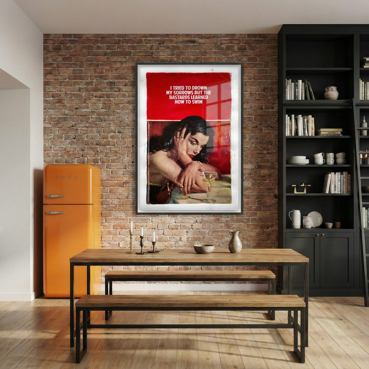 I Tried To Drown My Sorrows - Red