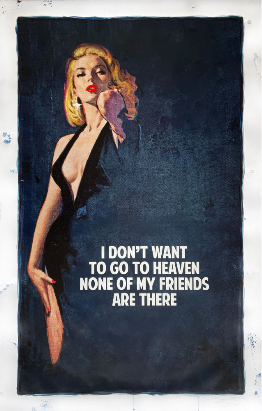 i-dont-want-to-go-to-heaven-dark-blue-The Connor Brothers-Limited Edition Art Print-1055x1655