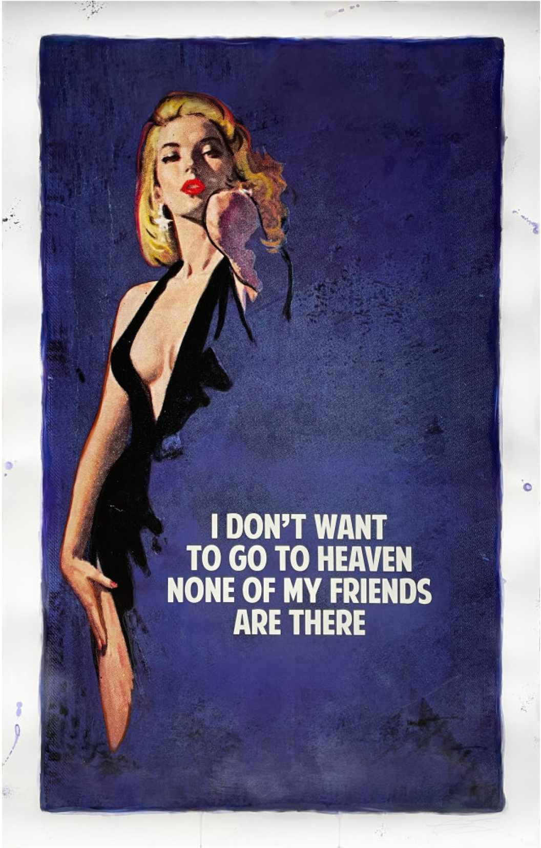 i-dont-want-to-go-to-heaven-royal-blue-The Connor Brothers-Limited Edition Art Print-1056x1656