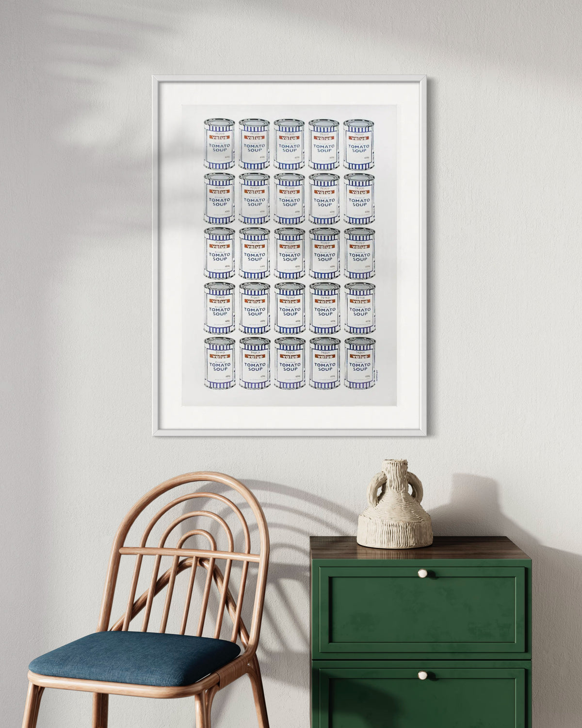 Tesco Soup Cans by Banksy