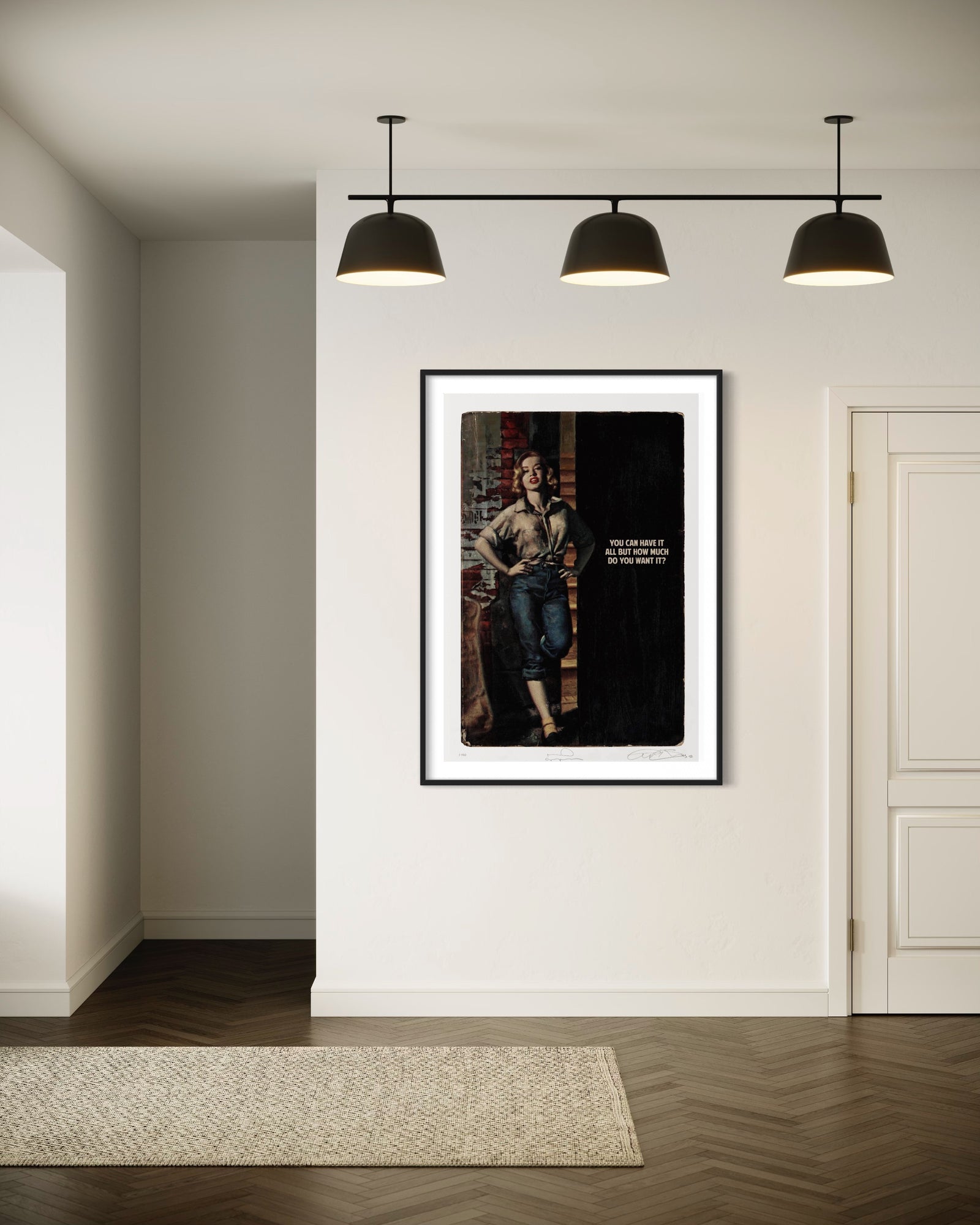 You Can Have It All But  Can Have It All But At What Cost (Framed) by The Connor Brothers, a limited edition pigment print with silkscreen varnish on archival paper. from 2022