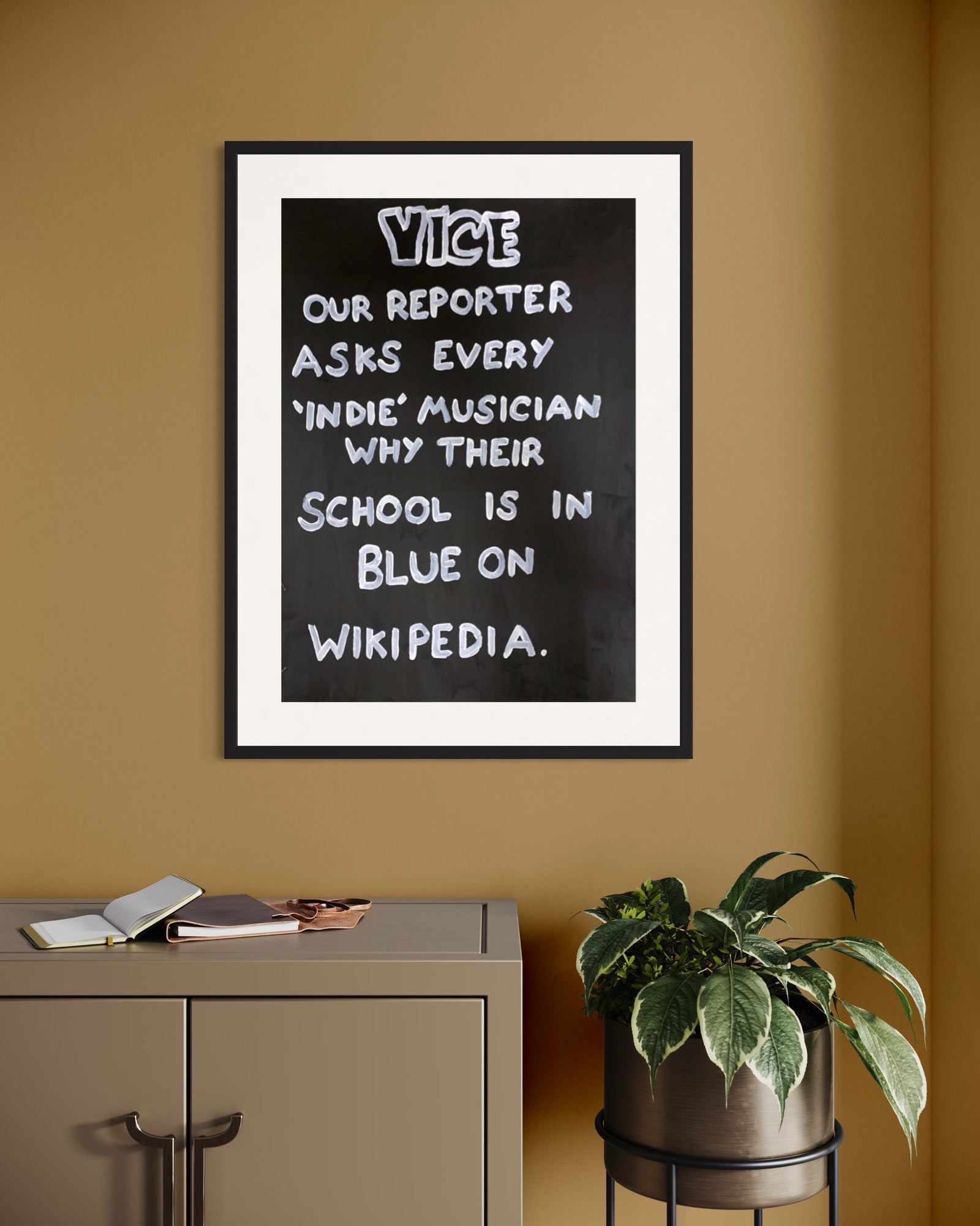 Indi Musician by Times New Roadman, a original hand-painted with acrylic on paper. from 2023