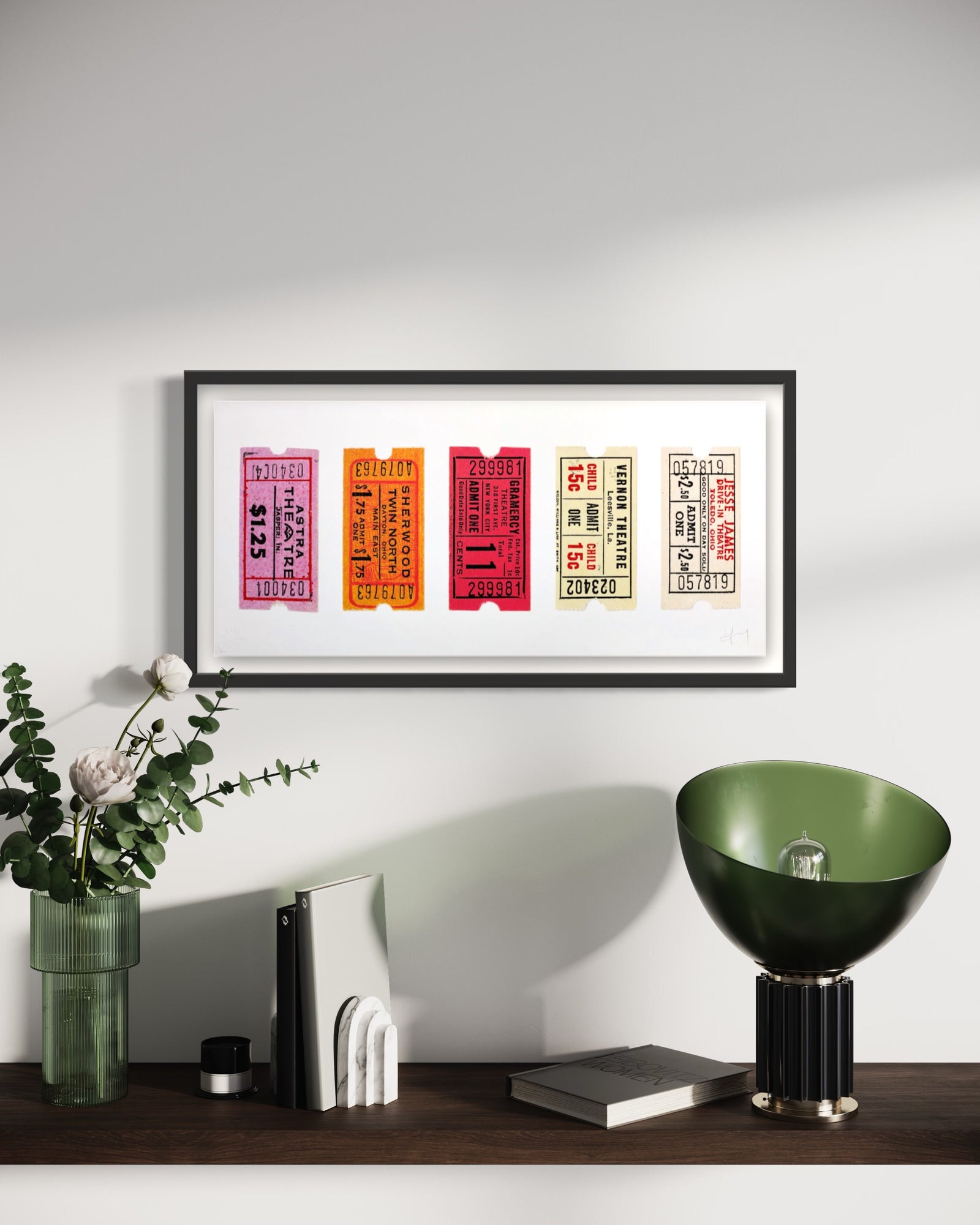 Stubs Rainbow by Inkcandy, a limited edition hand pulled silkscreen printed onto omnia, 200gsm.  from 2024