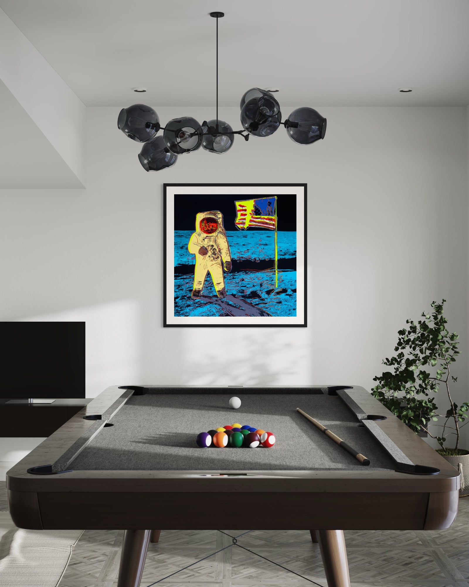 Moonwalk: Yellow by Sunday B. Morning (Andy Warhol)