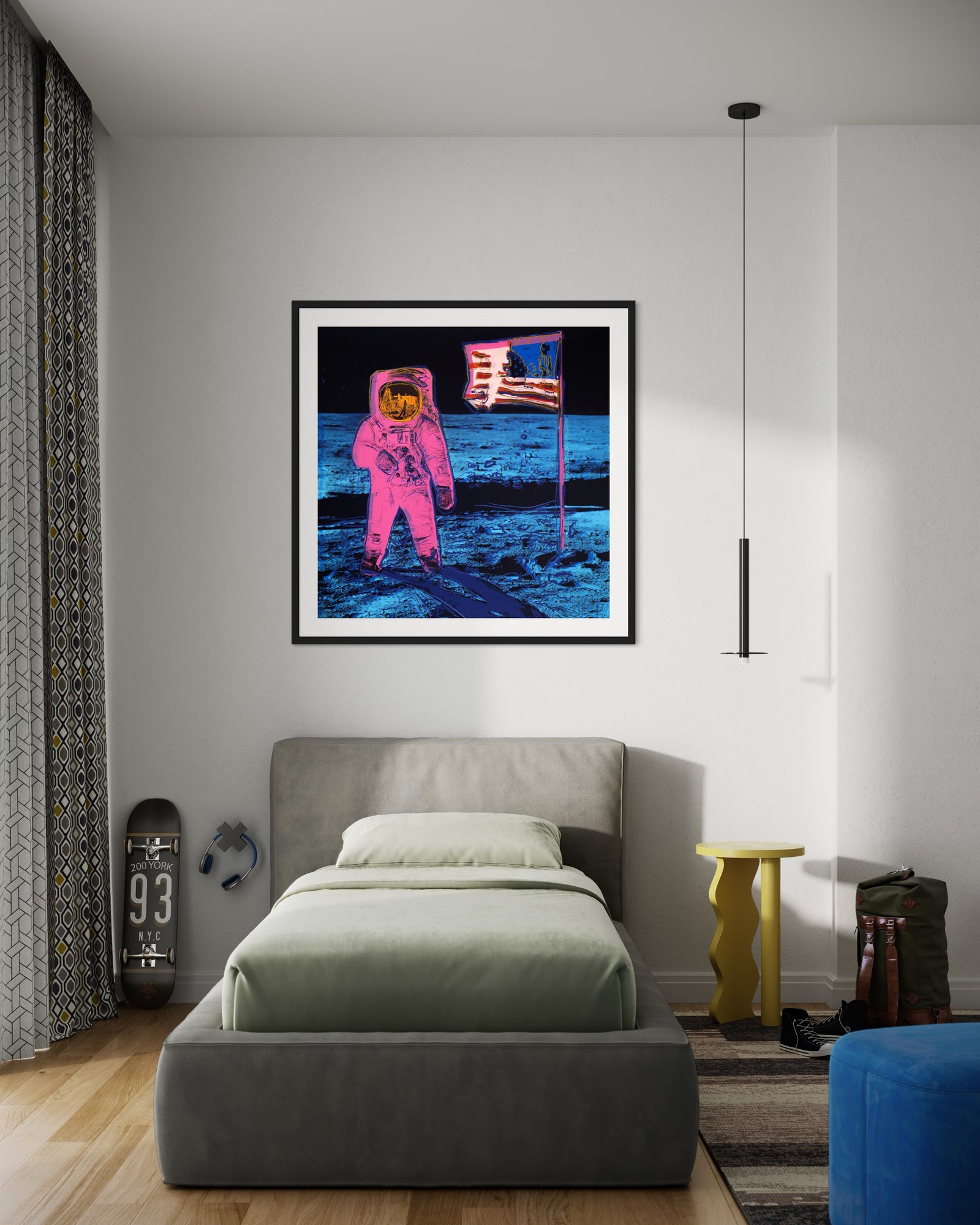 Moonwalk: Pink by Sunday B. Morning (Andy Warhol)