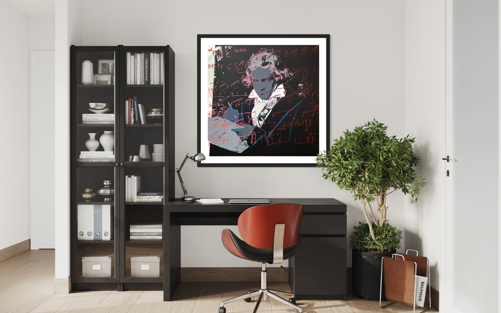 Beethoven: 391 by Sunday B. Morning (Andy Warhol)