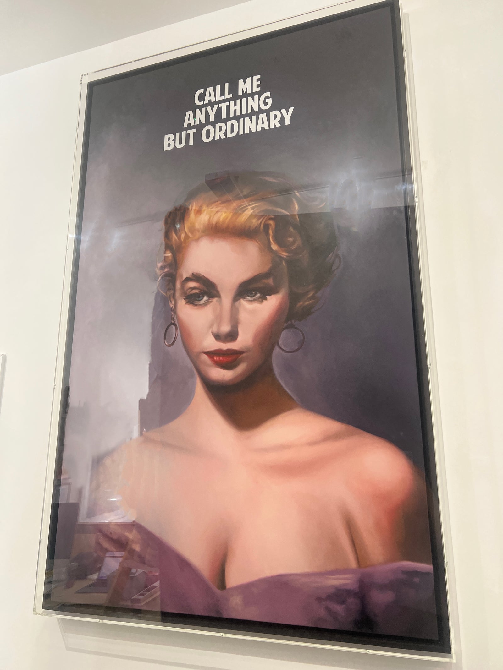 Call Me Anything But Ordinary (Framed) by The Connor Brothers, a limited edition oil on canvas from 2021