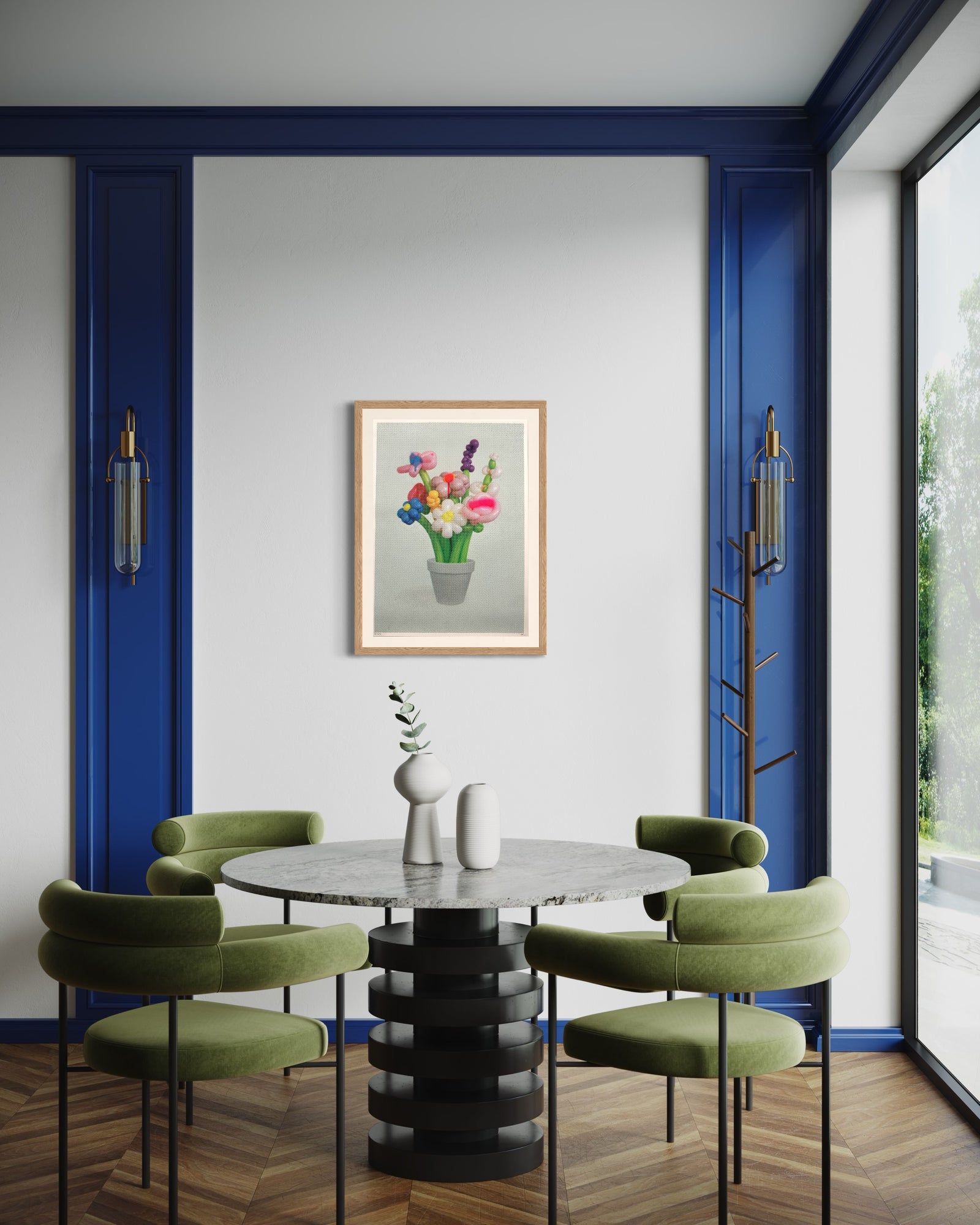 Oblivious - 032425 by Heath Kane, a original 4 colour screen print, hand finished with spray paint and acrylic paint. from 2024