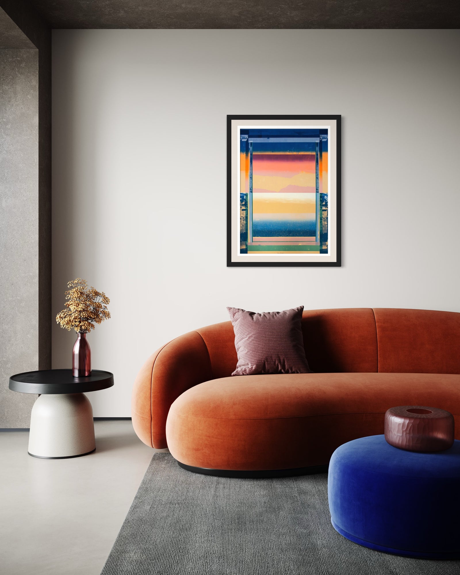 Day Dream by Angus Vasili, a limited edition hand pulled screenprint on fabriano paper from 2024