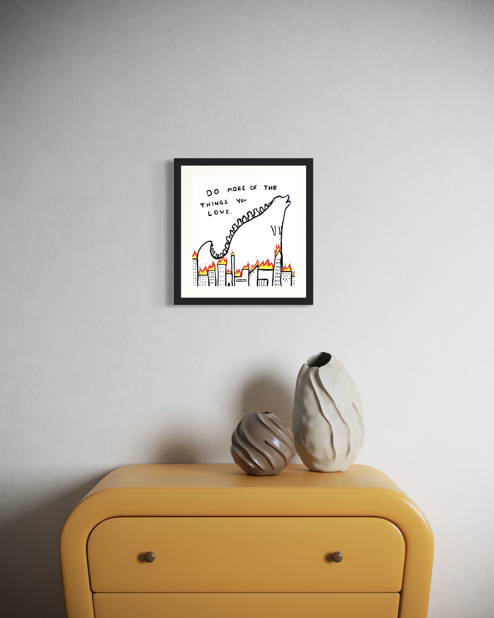 Do More Of The Things You Love by Billy Murphy, a limited edition giclee print on 310gsm hahnemuhle etching paper from 2024