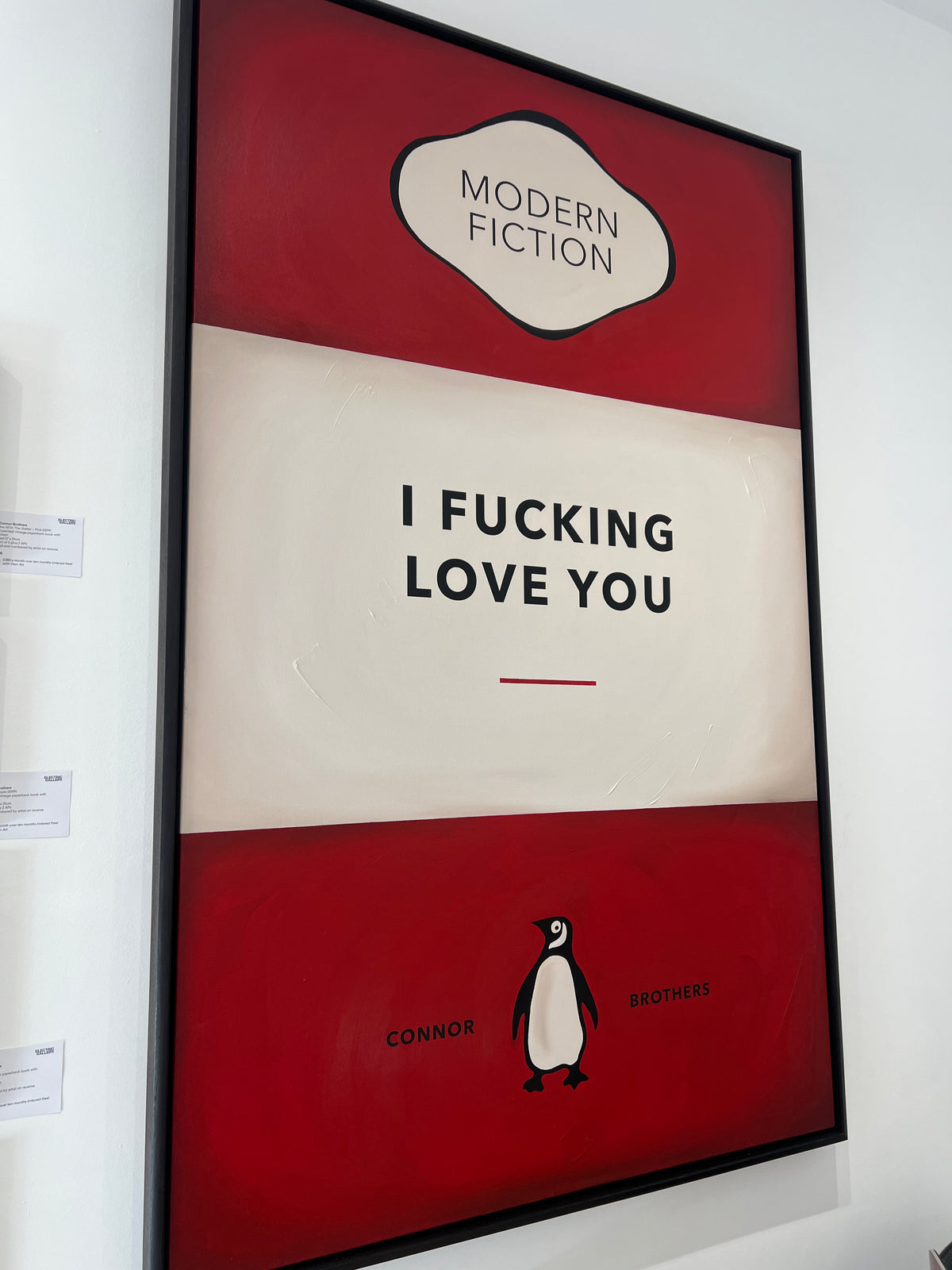 I Fucking Love You (Framed)