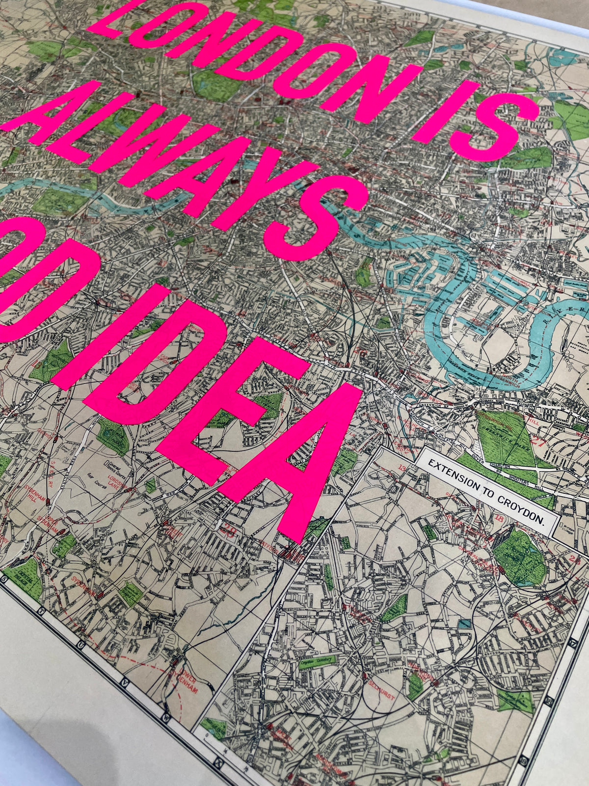 london-is-always-a-good-idea-pink-Dave Buonaguidi-Limited Edition Art Print-3024x4032