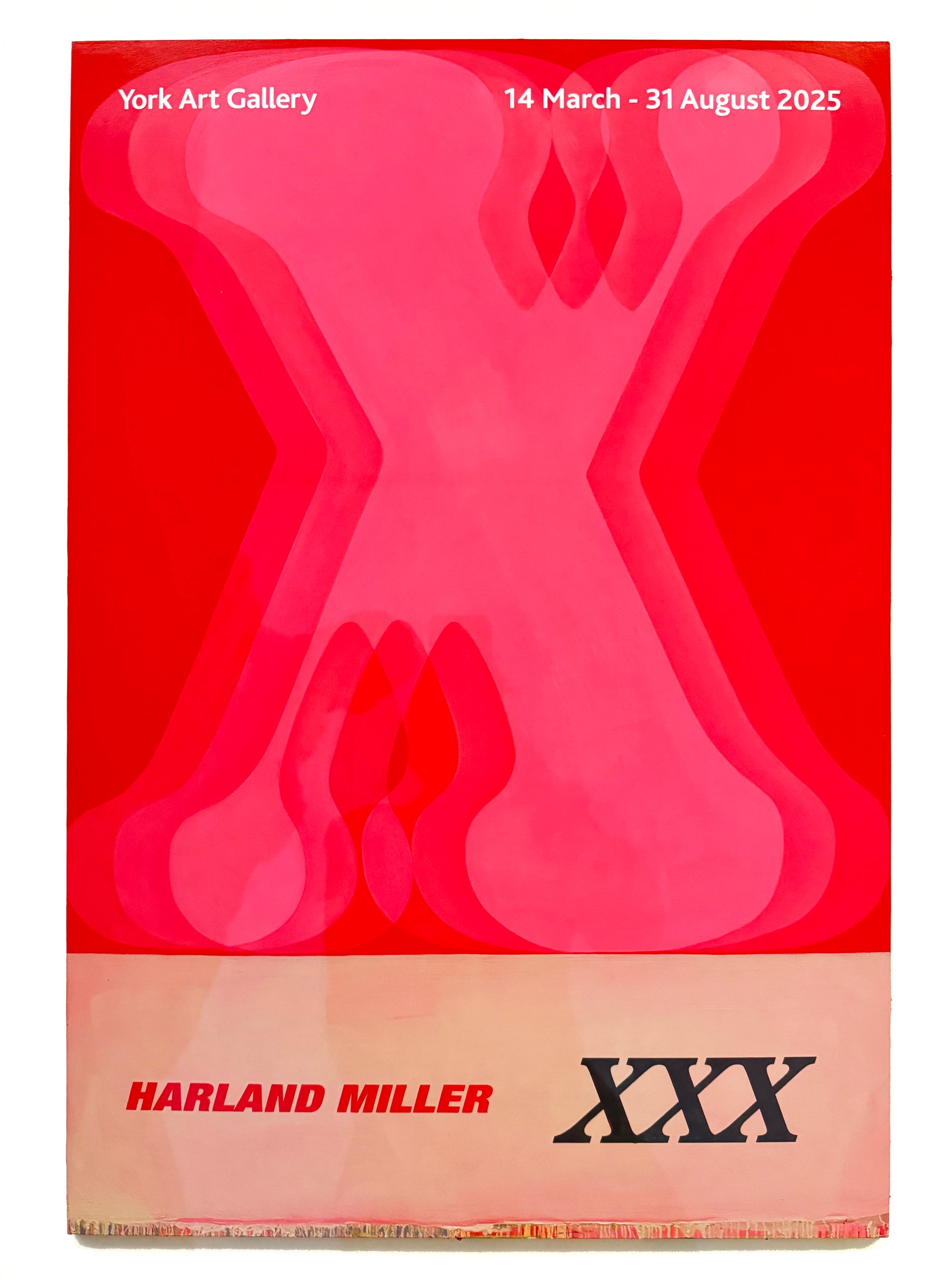 XXX by Harland Miller, a limited edition offset poster print on premium paper from 2025