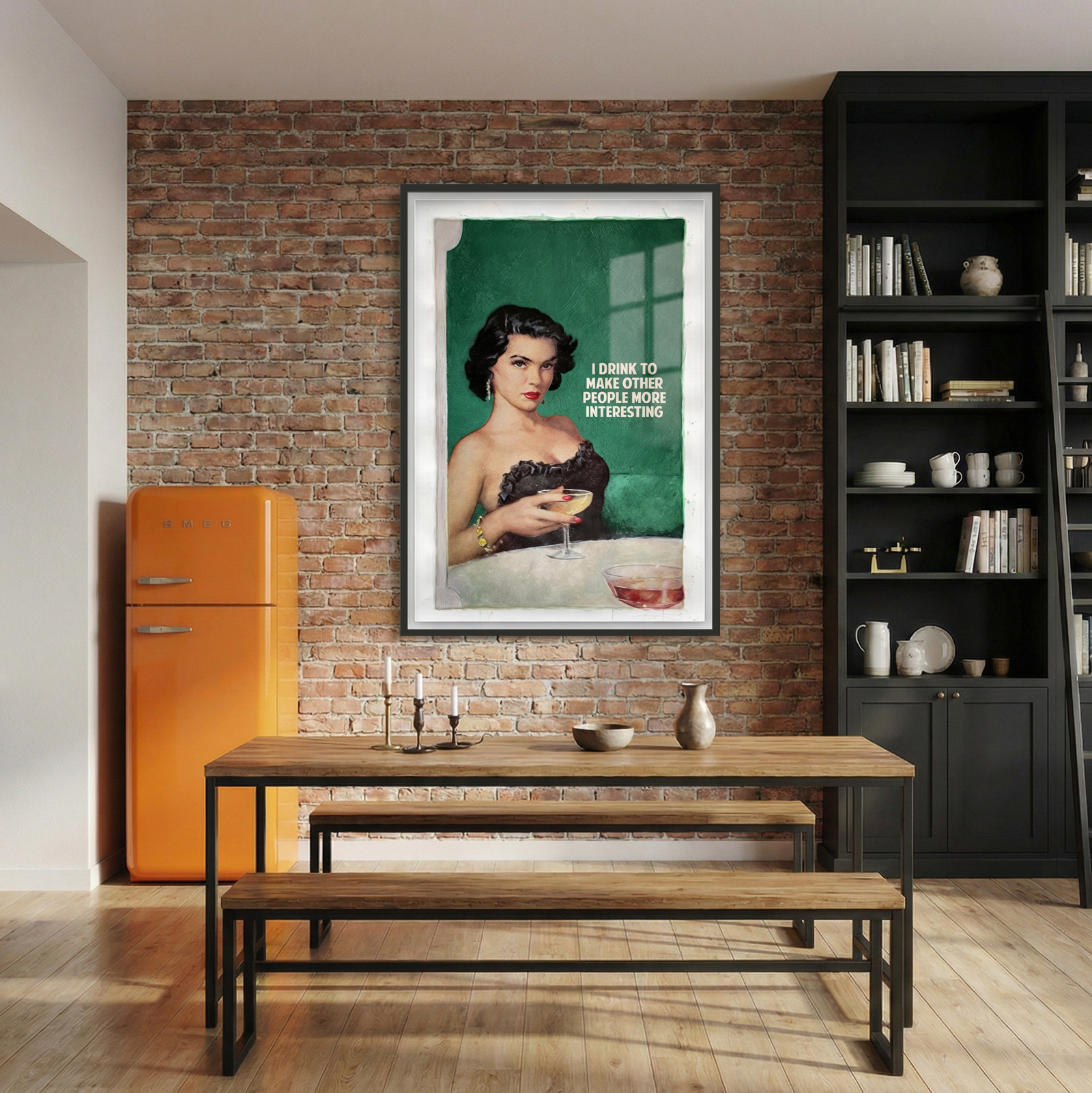 i-drink-red-green-The Connor Brothers-Limited Edition Art Print-1051x1653