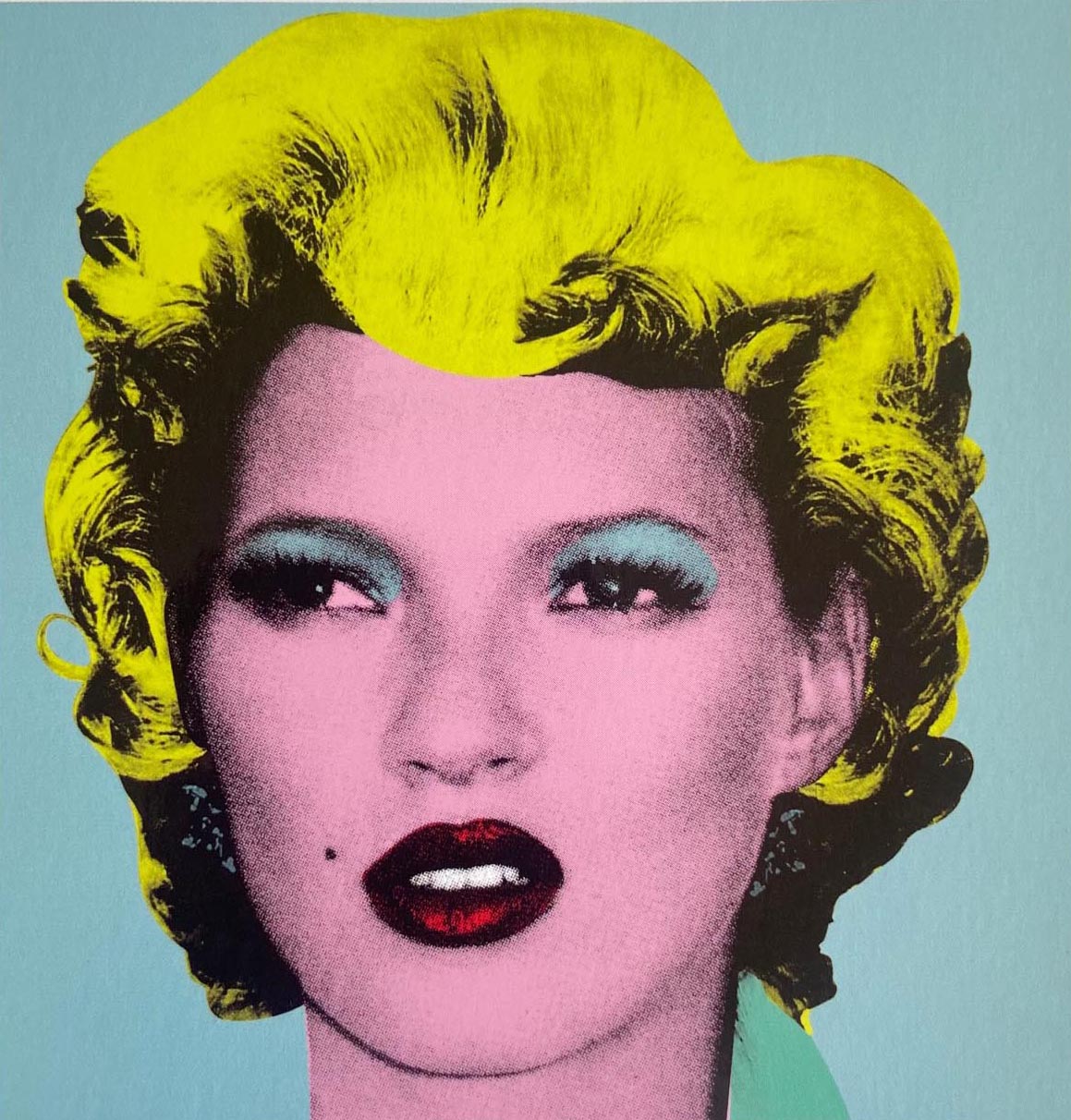 Kate Moss Postcard by Banksy