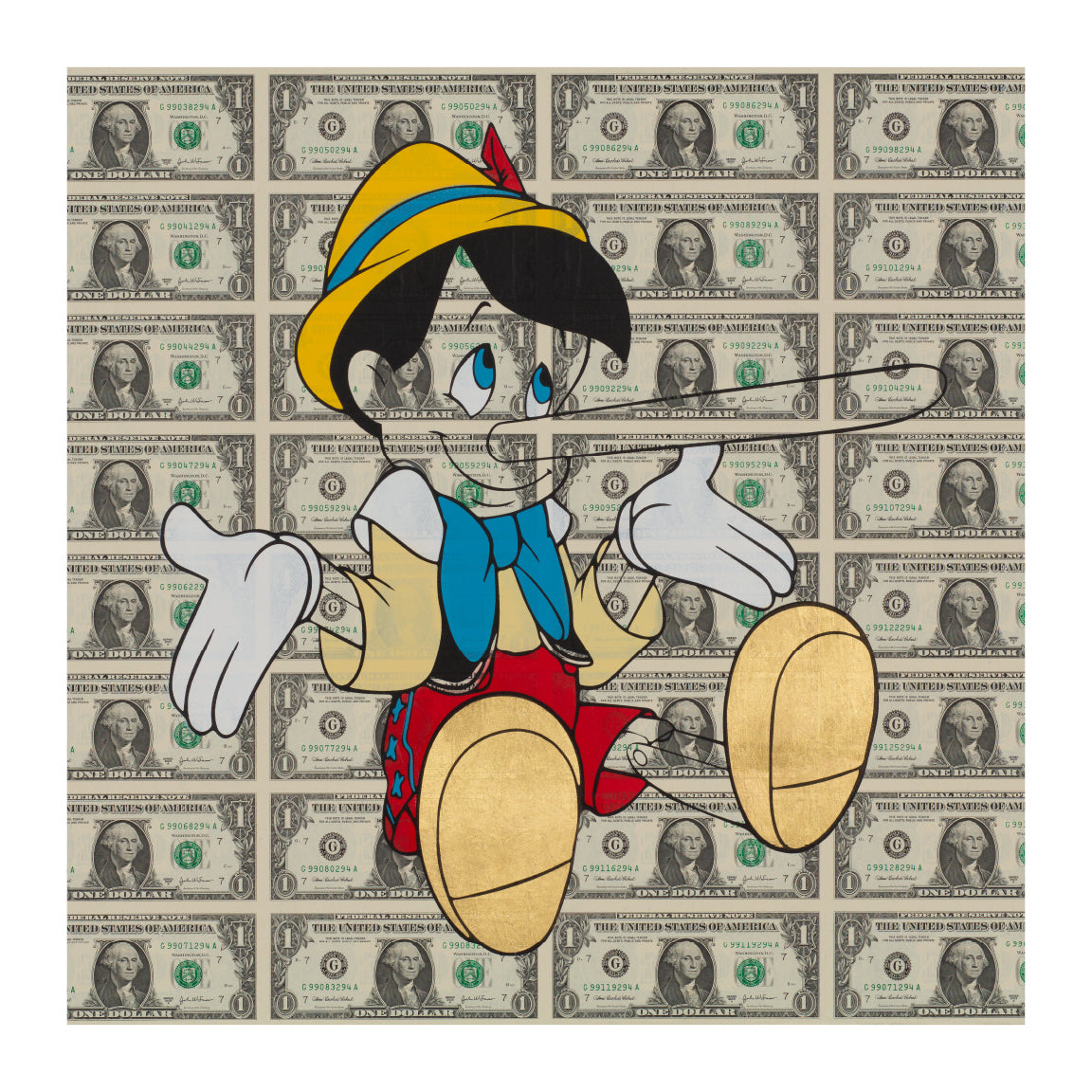 Liar Liar by Ben Allen, a open edition giclée print on hahnemühle 308gsm rag paper from 2025