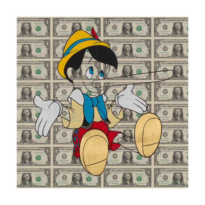 Liar Liar by Ben Allen, a open edition giclée print on hahnemühle 308gsm rag paper from 2025