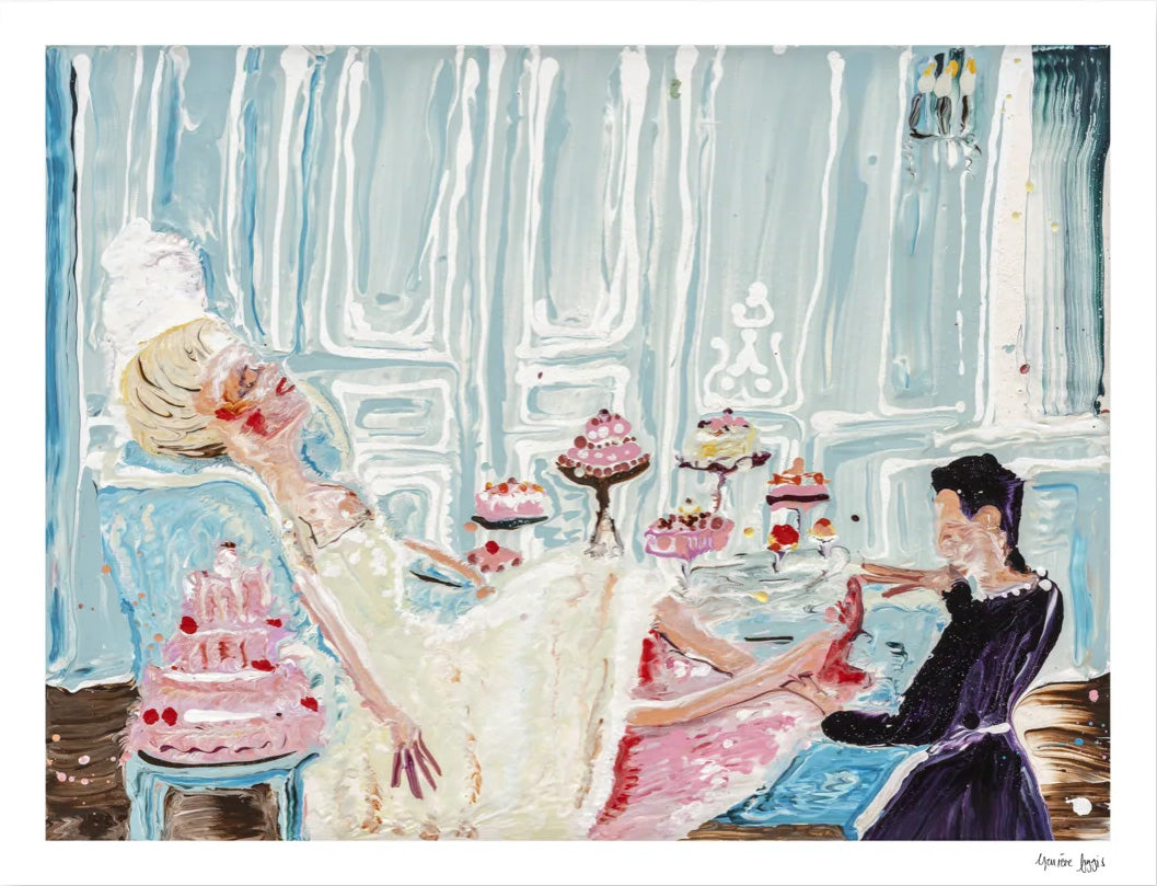 marie-antoinettes-cakes-Genieve Figgis-Limited Edition Art Print-1057x809