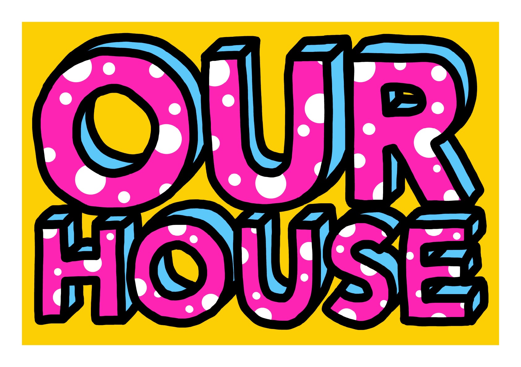 Our House by Oli Fowler, a open edition giclée print on hahnemühle 308gsm rag paper from 2025