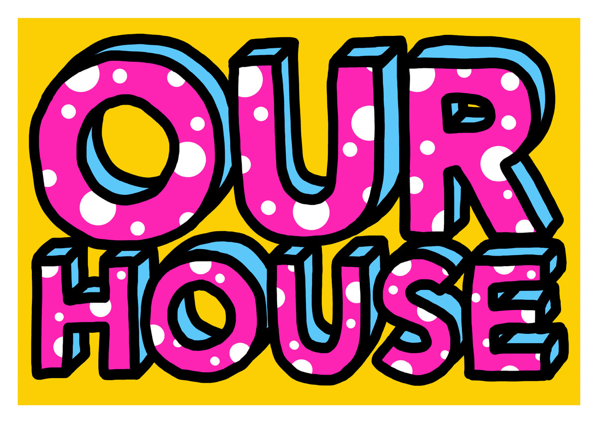 Our House by Oli Fowler, a open edition giclée print on hahnemühle 308gsm rag paper from 2025