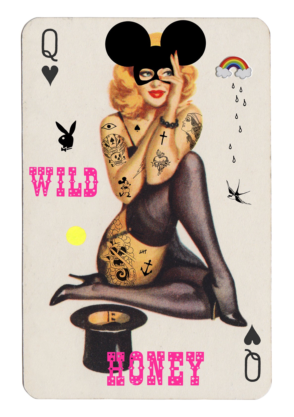 Wild Honey by Rugman, a open edition giclée print on hahnemühle 308gsm rag paper from 2025