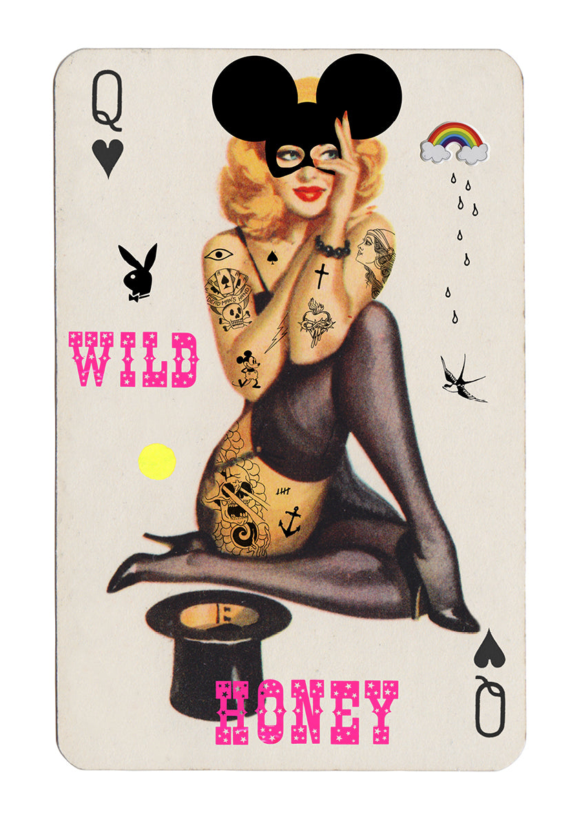 Wild Honey by Rugman, a open edition giclée print on hahnemühle 308gsm rag paper from 2025