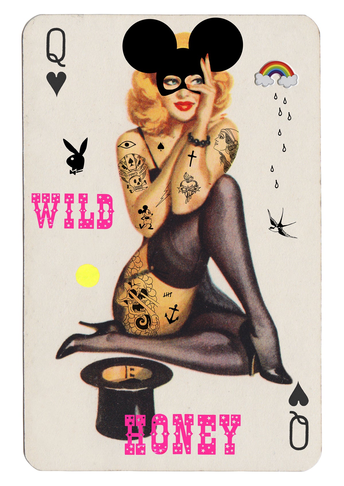 Wild Honey by Rugman, a open edition giclée print on hahnemühle 308gsm rag paper from 2025