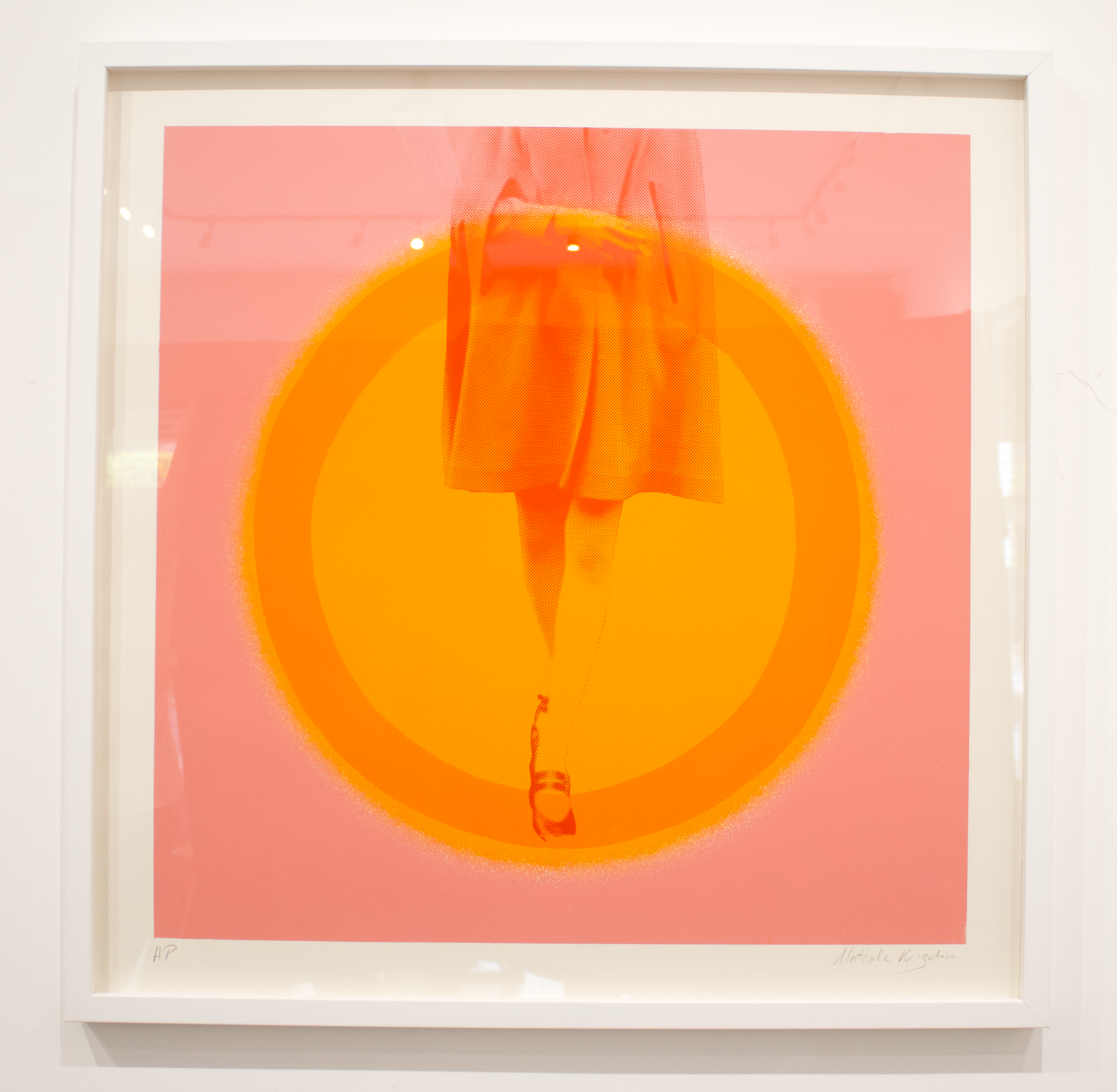 Une Fumeuse de Gitanes (Framed) by Nathalie Kingdon