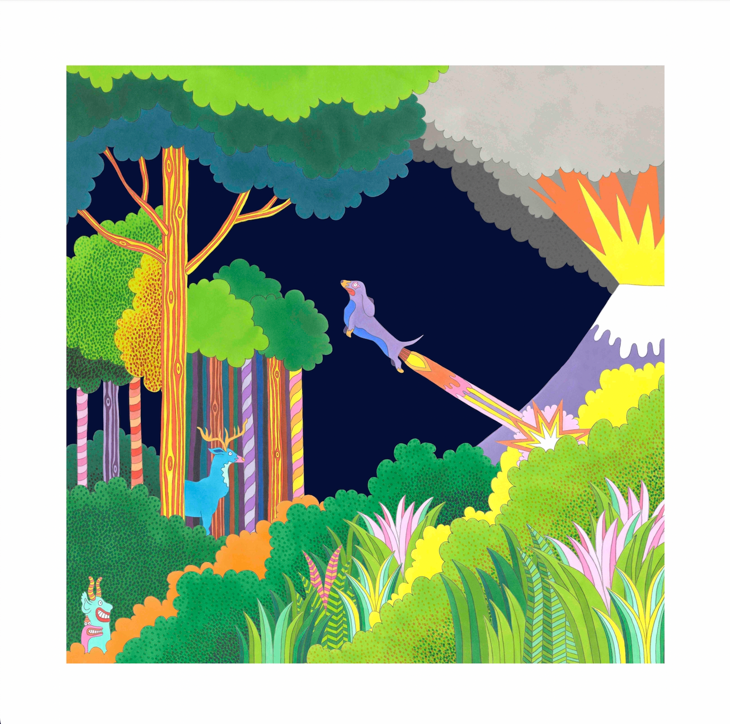 Le Teckel en Fôret by Boogaloo Stu