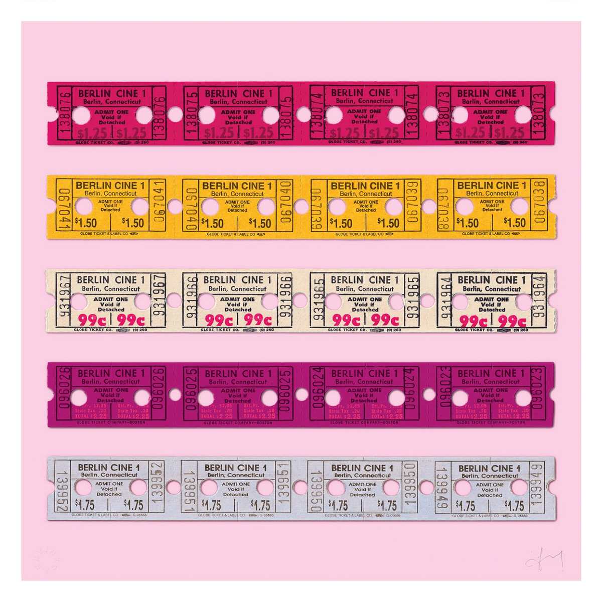 Stubs Strips (Pink)