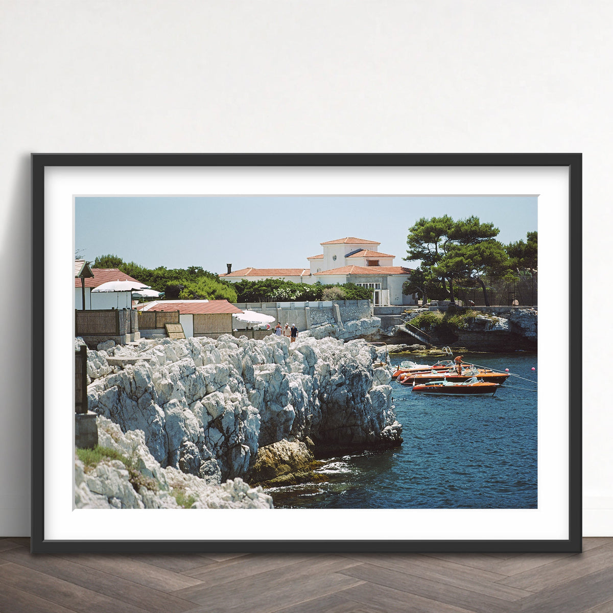 Slim Aarons - boats at hotel du cap eden roc - Photography - Getty Images