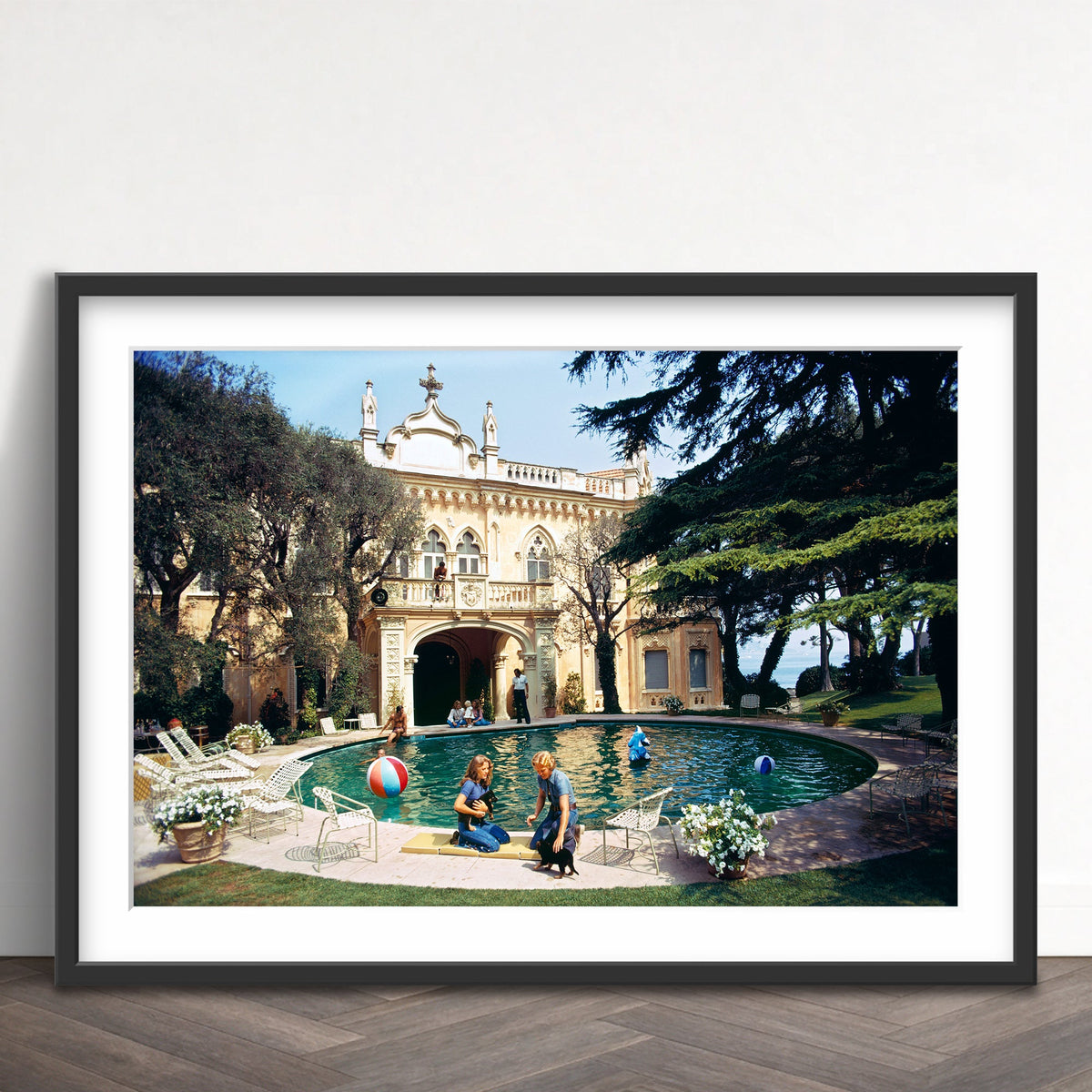 Slim Aarons - chateau st jean - Photography - Getty Images