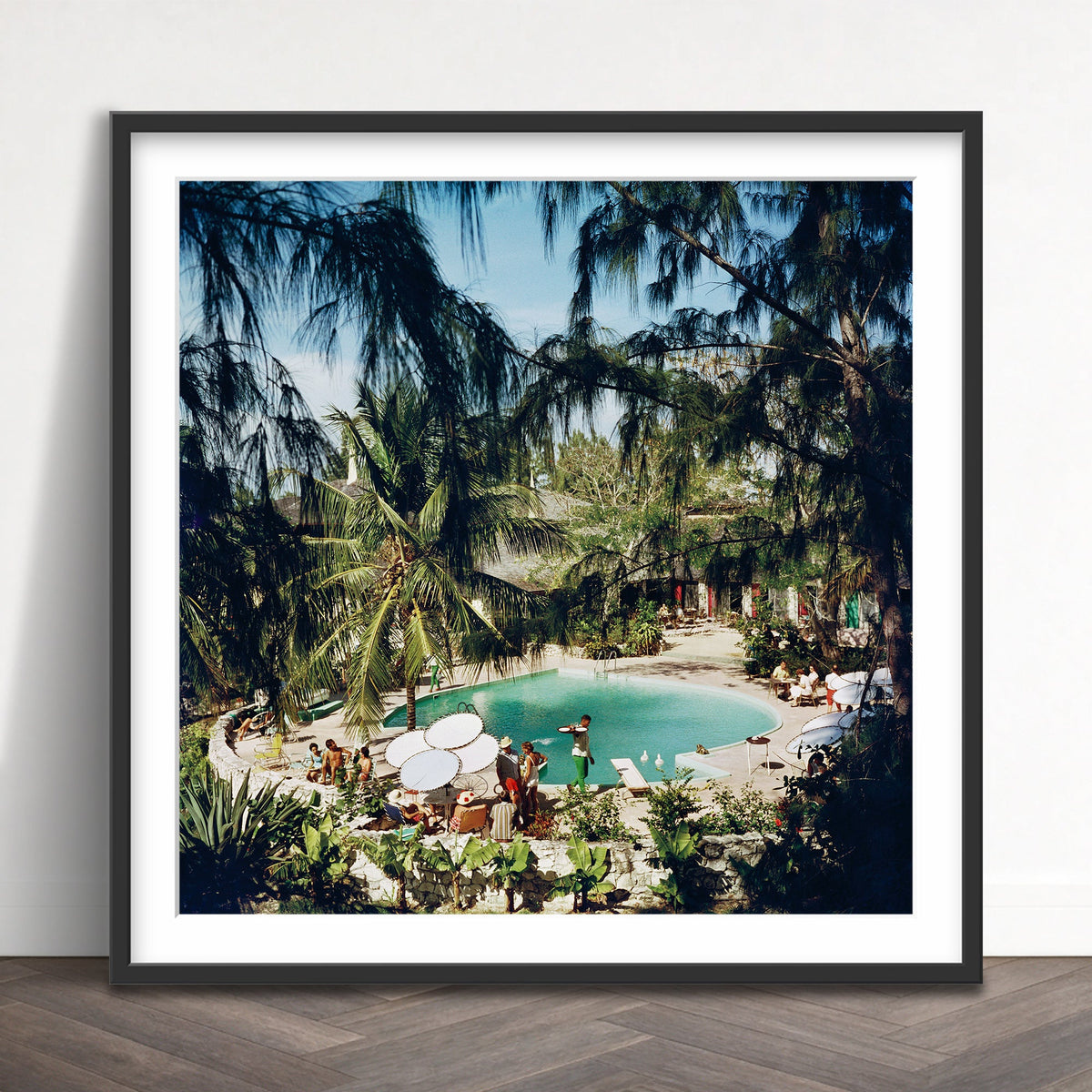 Slim Aarons - eleuthera pool party - Photography - Getty Images