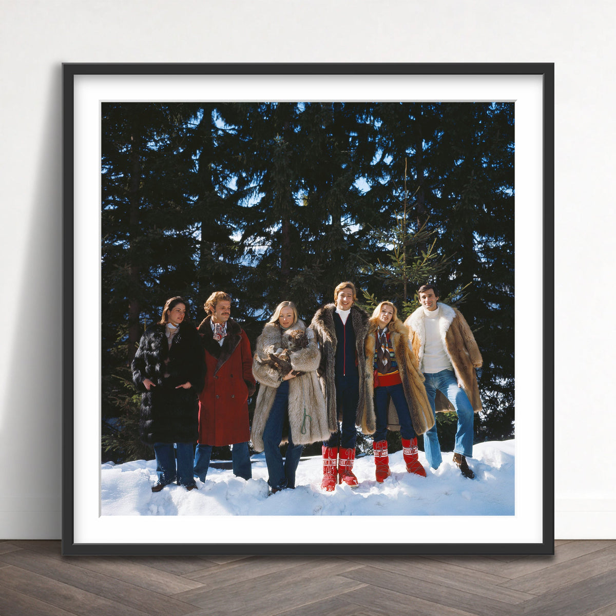 Slim Aarons - guests at the furstenberg villa - Photography - Getty Images